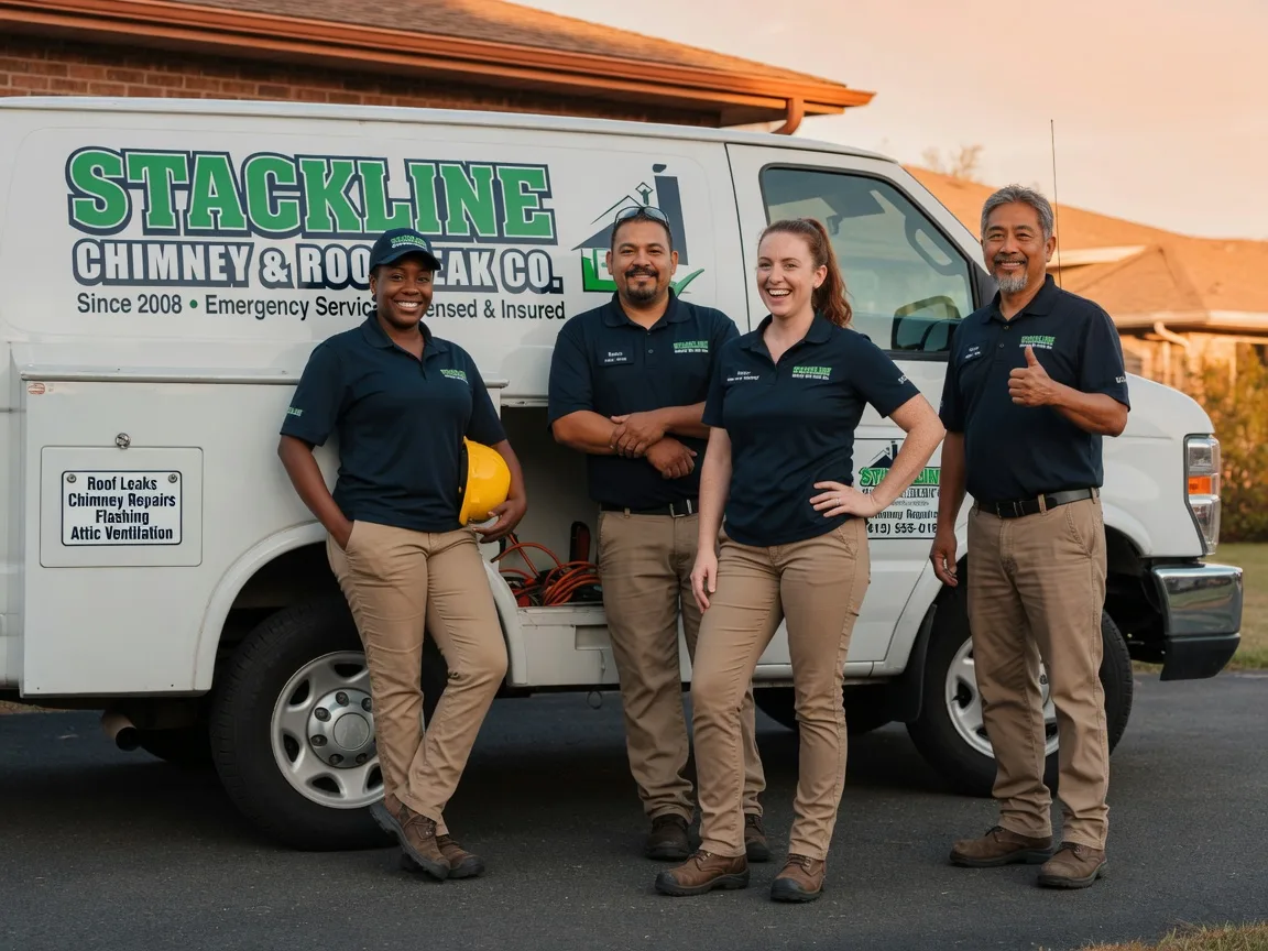 Chimney flashing repair company in Sullivan, IL